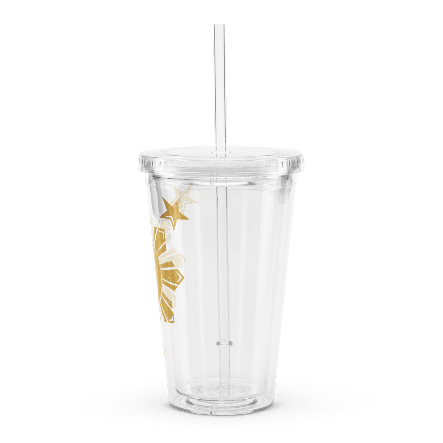 Pinas Clear Tumbler (Gold Star) product image (4)