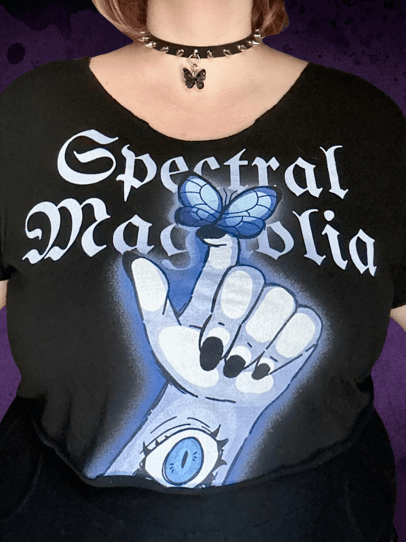 Spectral Magnolia Butterfly T-Shirt product image (1)