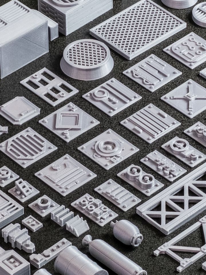 3D Printables: Sci-Fi Greebles Vol. 1 product image (1)
