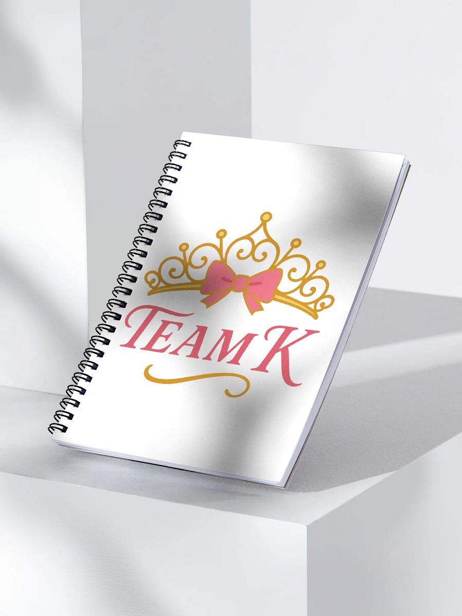 Team K (V-1) Spiral Notebook product image (3)