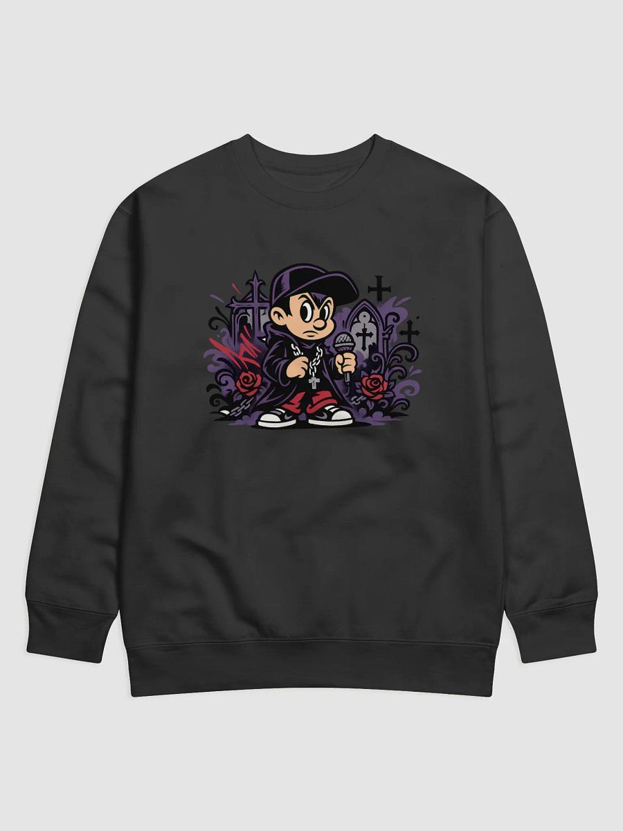 Gothic Hip-Hop Microphone Hoodie product image (7)