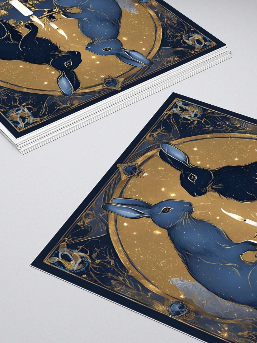 2 of Rabbits-2nd Year Affiliate Anniversary Sticker product image (10)