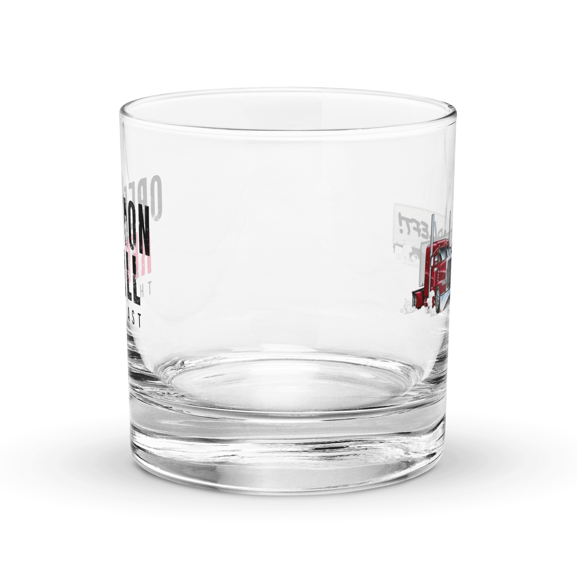 "Hard Left" Rocks Glass product image (3)
