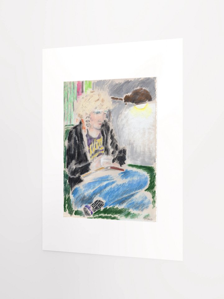Woman Writing 1988 print product image (2)