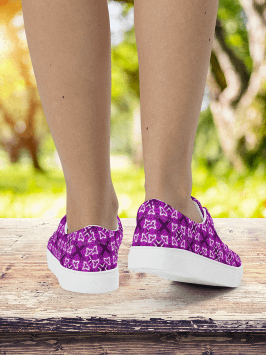 Geometric Fusion Lace-Up Shoes product image (2)