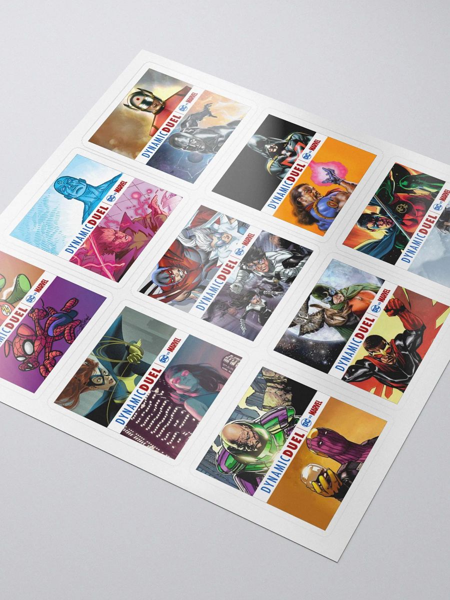 Dynamic Duel Episode Cover Stickers - Series 9 product image (3)