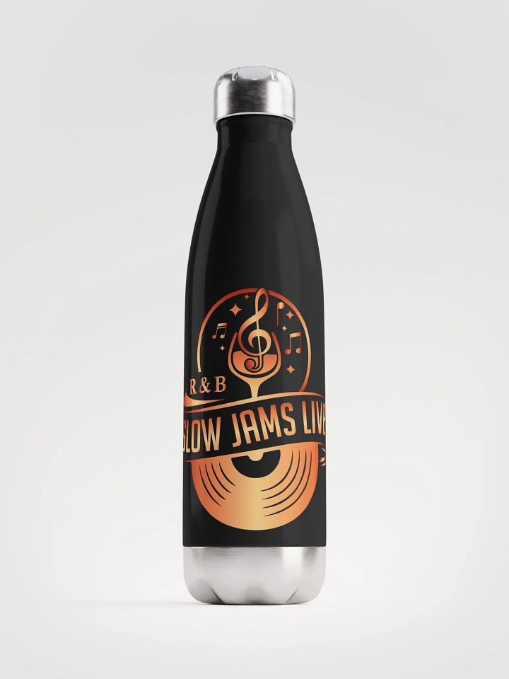 Black Water Bottle R&B Slow Jams LIVE Signature Orange product image (1)