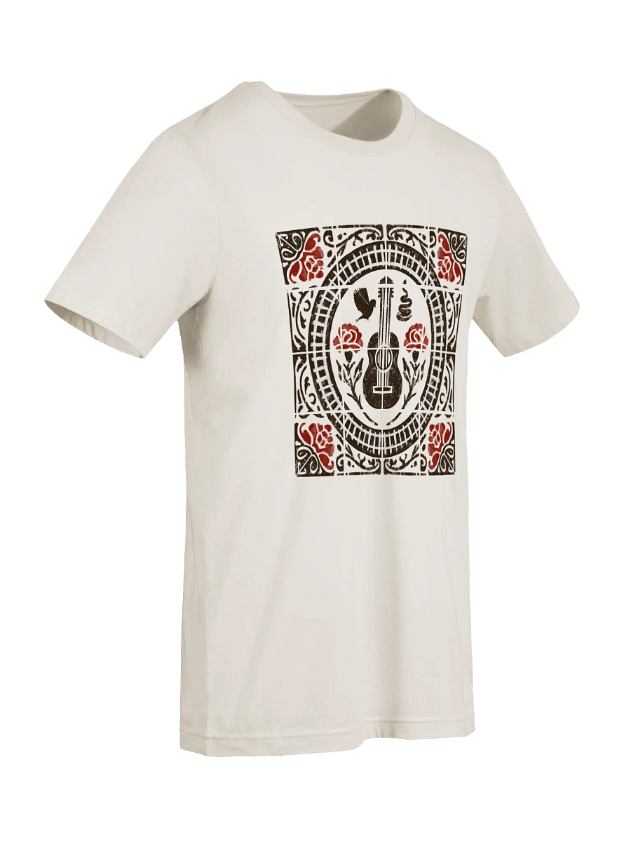 Hadestown Spanish Tile T-Shirt – Bella+Canvas Supersoft Greek Myth Broadway Tee product image (5)