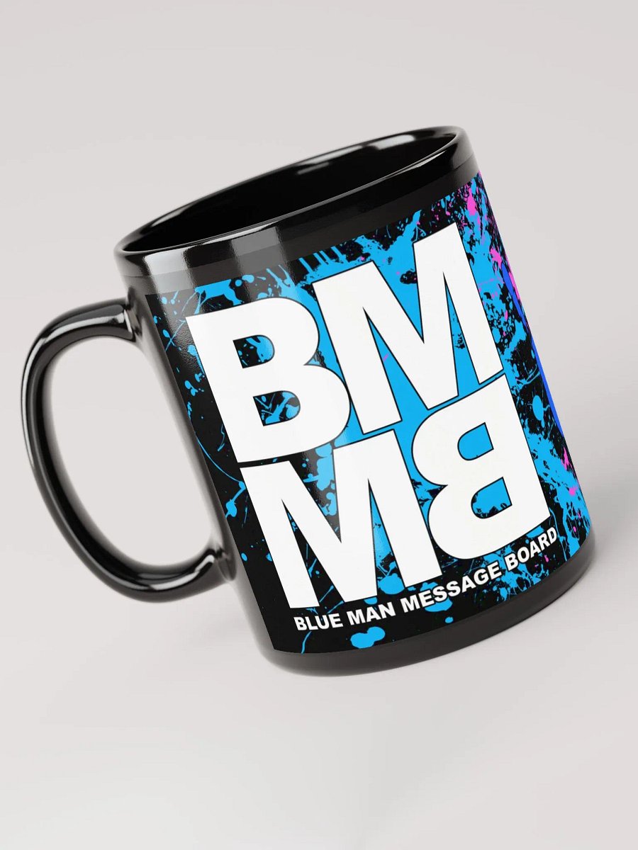 Blue Man Fans Paint Splash Coffee Mug product image (6)