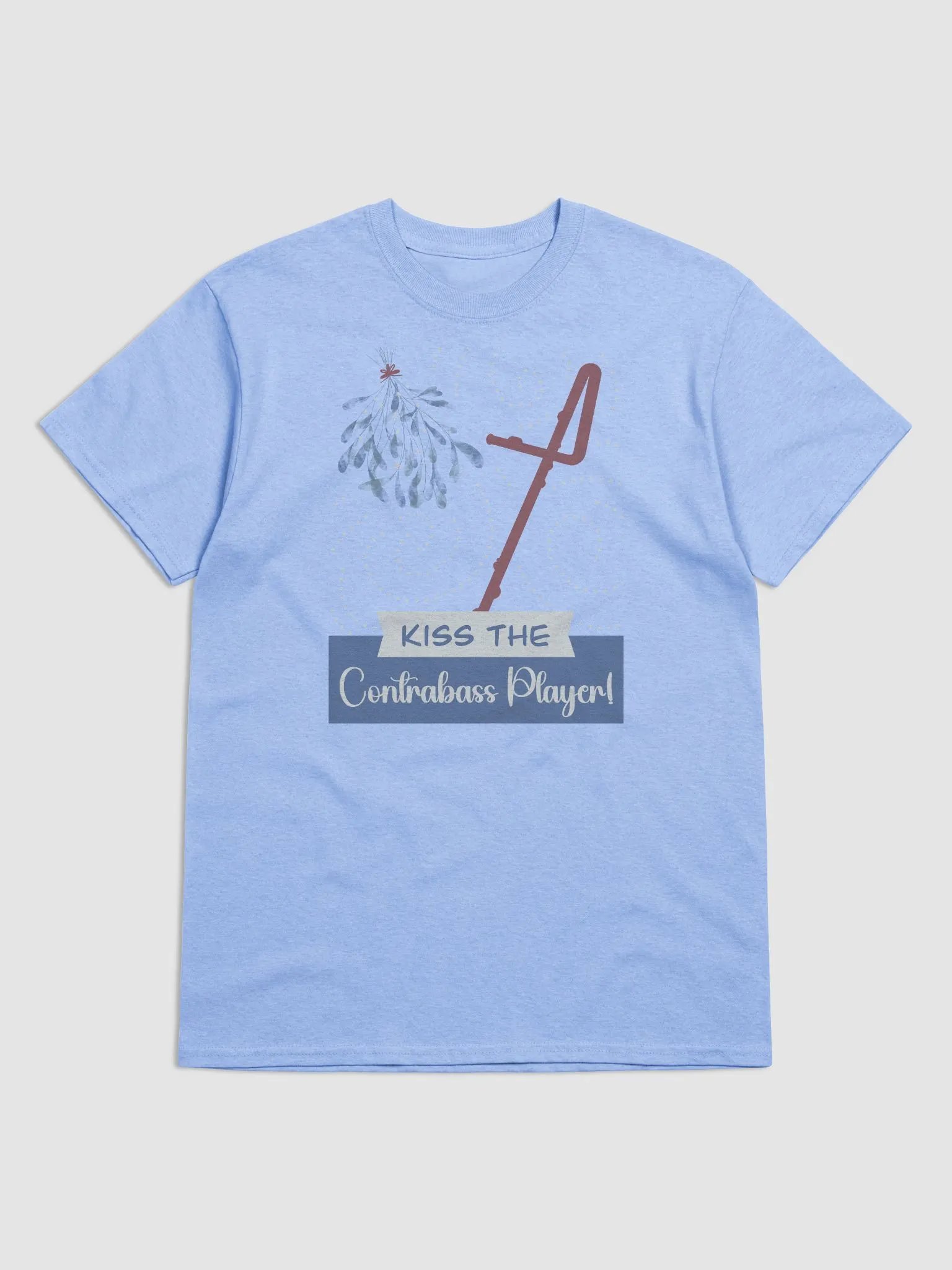 Contrabass Flute - Kiss The Flute Player - Unisex Short Sleeve product image (1)