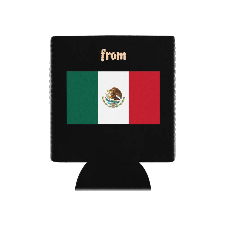 Sassy Mexico Stylized Can Cooler product image (1)