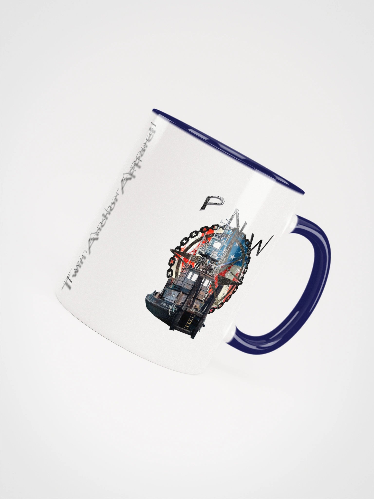 Flage PNW Compass Rose Terri L. Brusco Mug 11oz & 15oz product image (4)