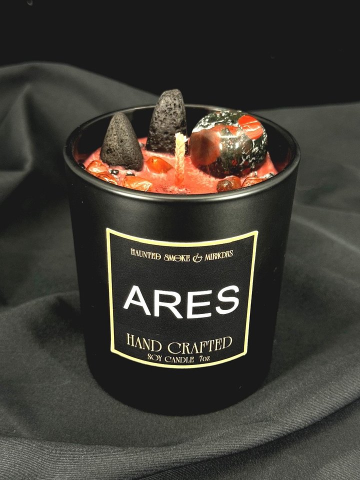 Ares Crystal Deity Candle product image (1)