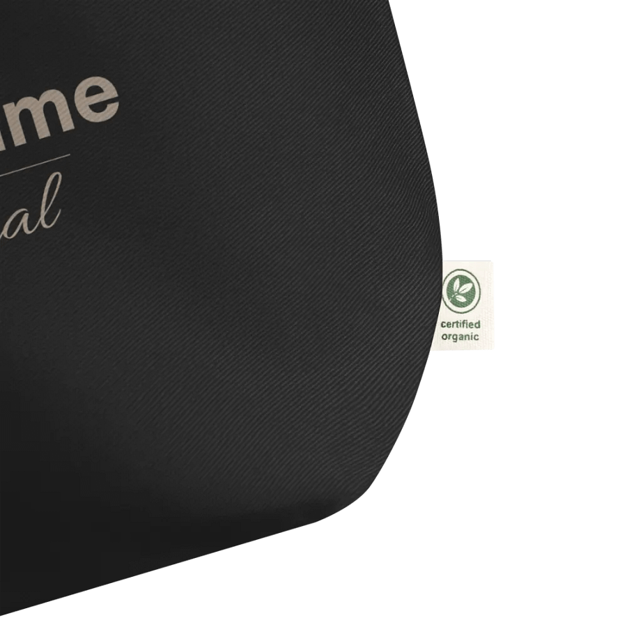Eco Tote Too with Taupe Logotype product image (4)