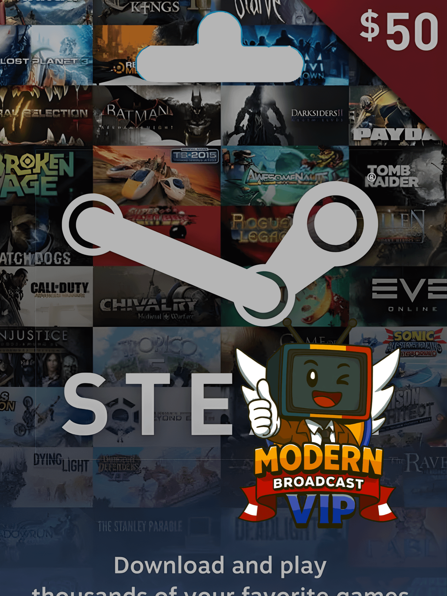 🧧 DECEMBER GIVEAWAY: $50 Steam Gift Card product image (1)