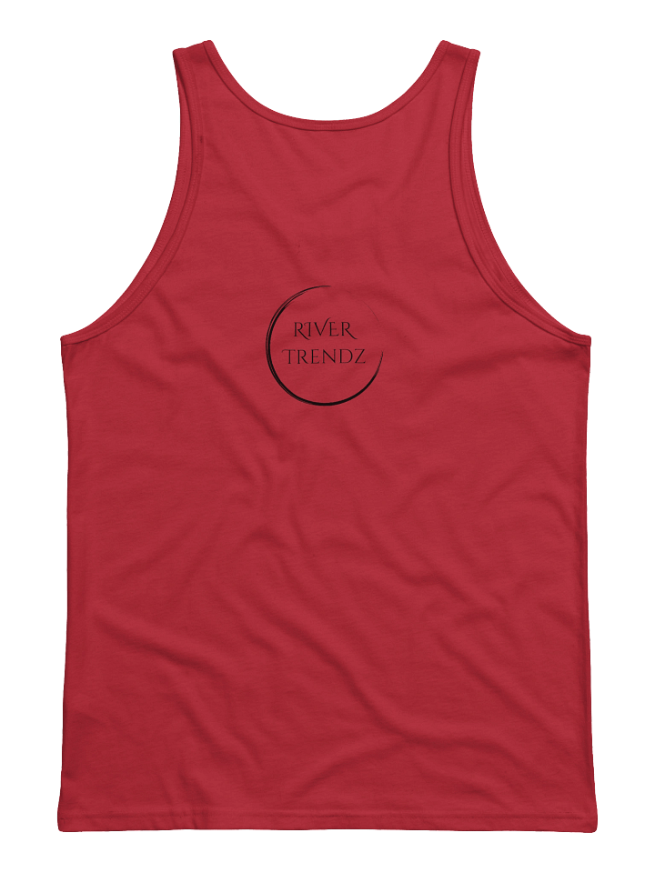 Men's Black Faded Circle River Trendz Logo Tank product image (2)