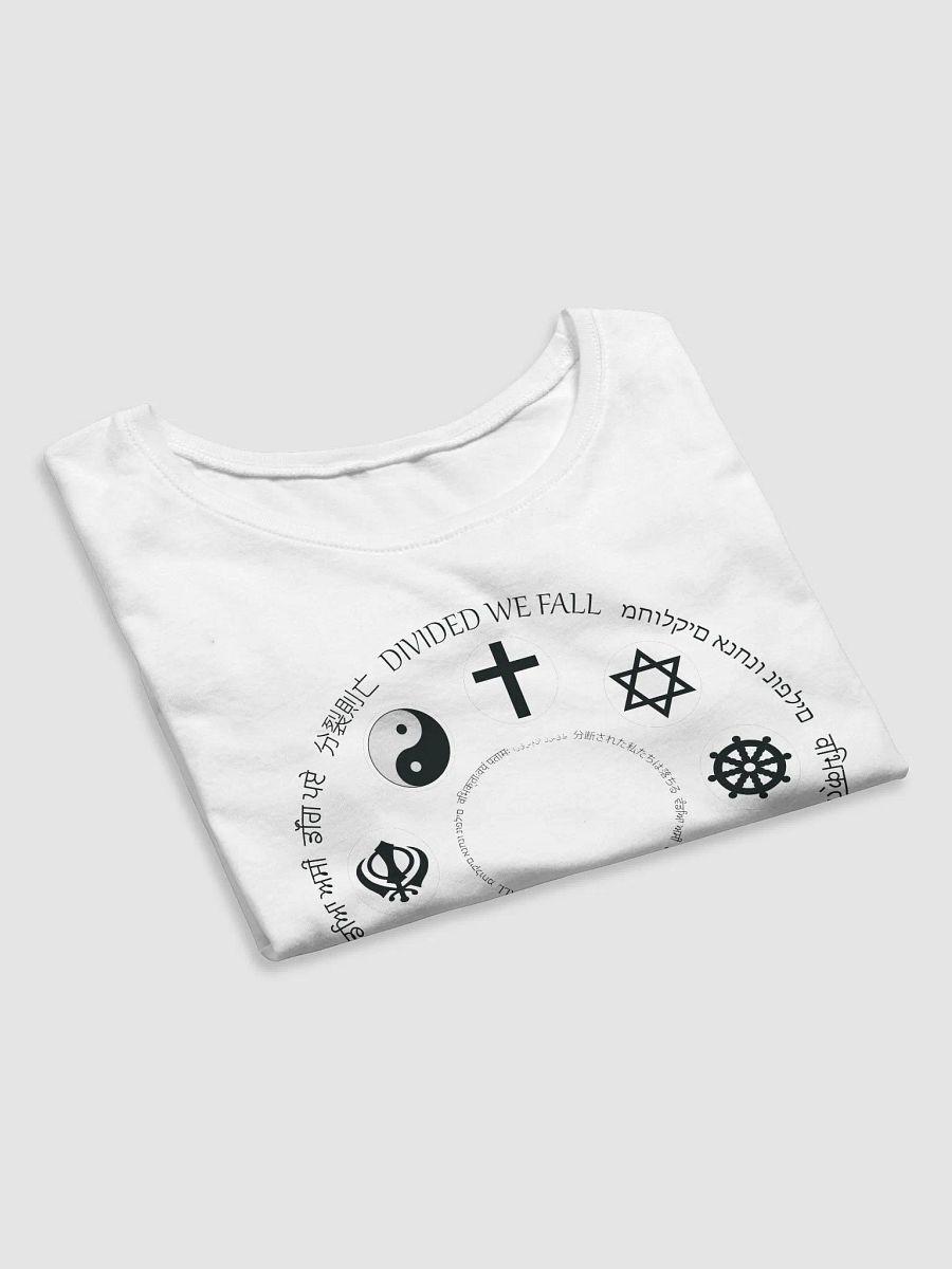 Divided We Fall - Religion - Bella+Canvas Women's Crop Tee product image (4)