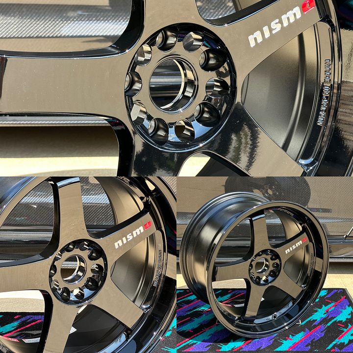 Rays Nismo LMGT4 Gloss Black - 19x10.5 +15 - New product image (1)