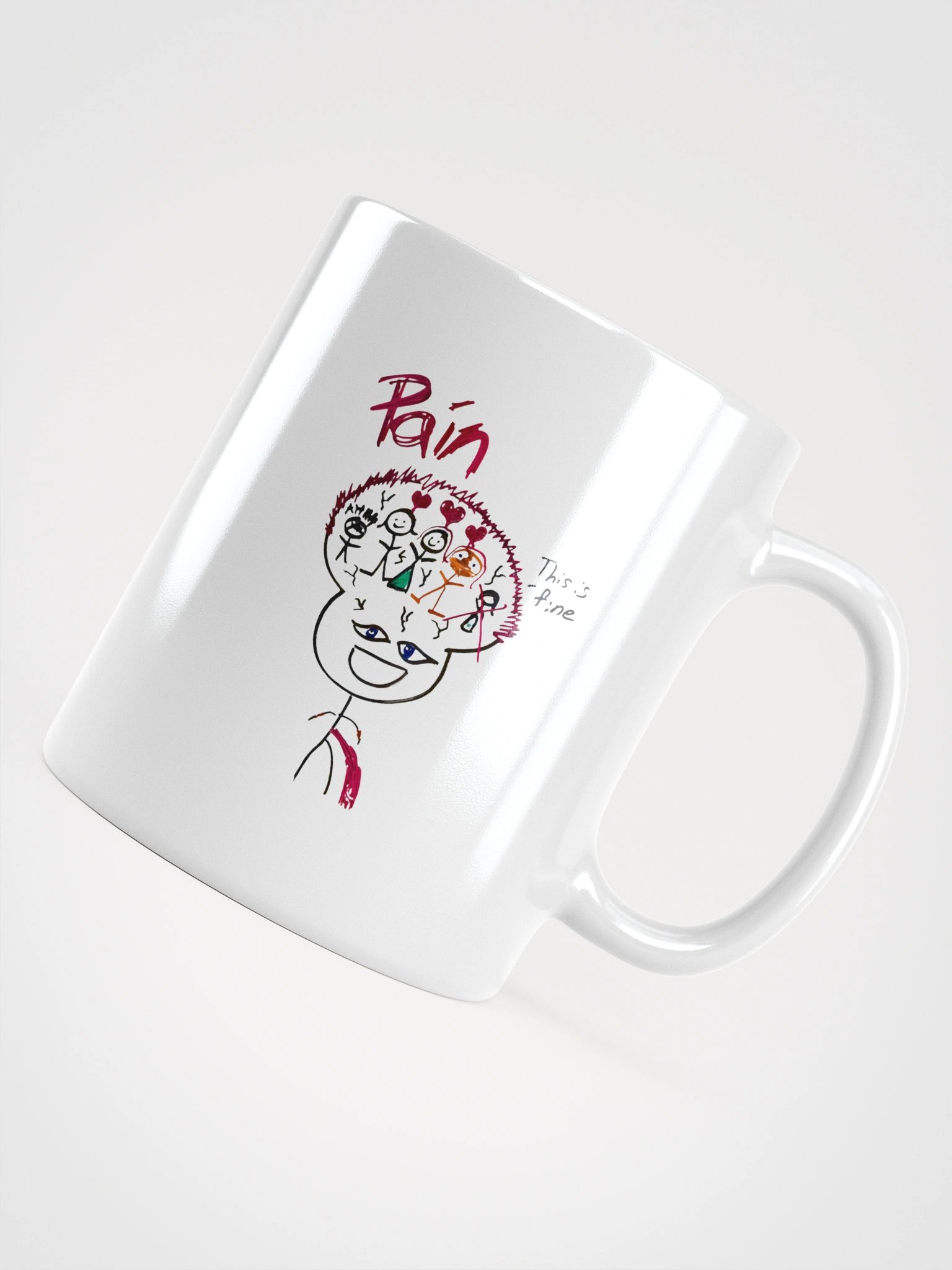 "PAIN: This if Fine" Mug product image (3)
