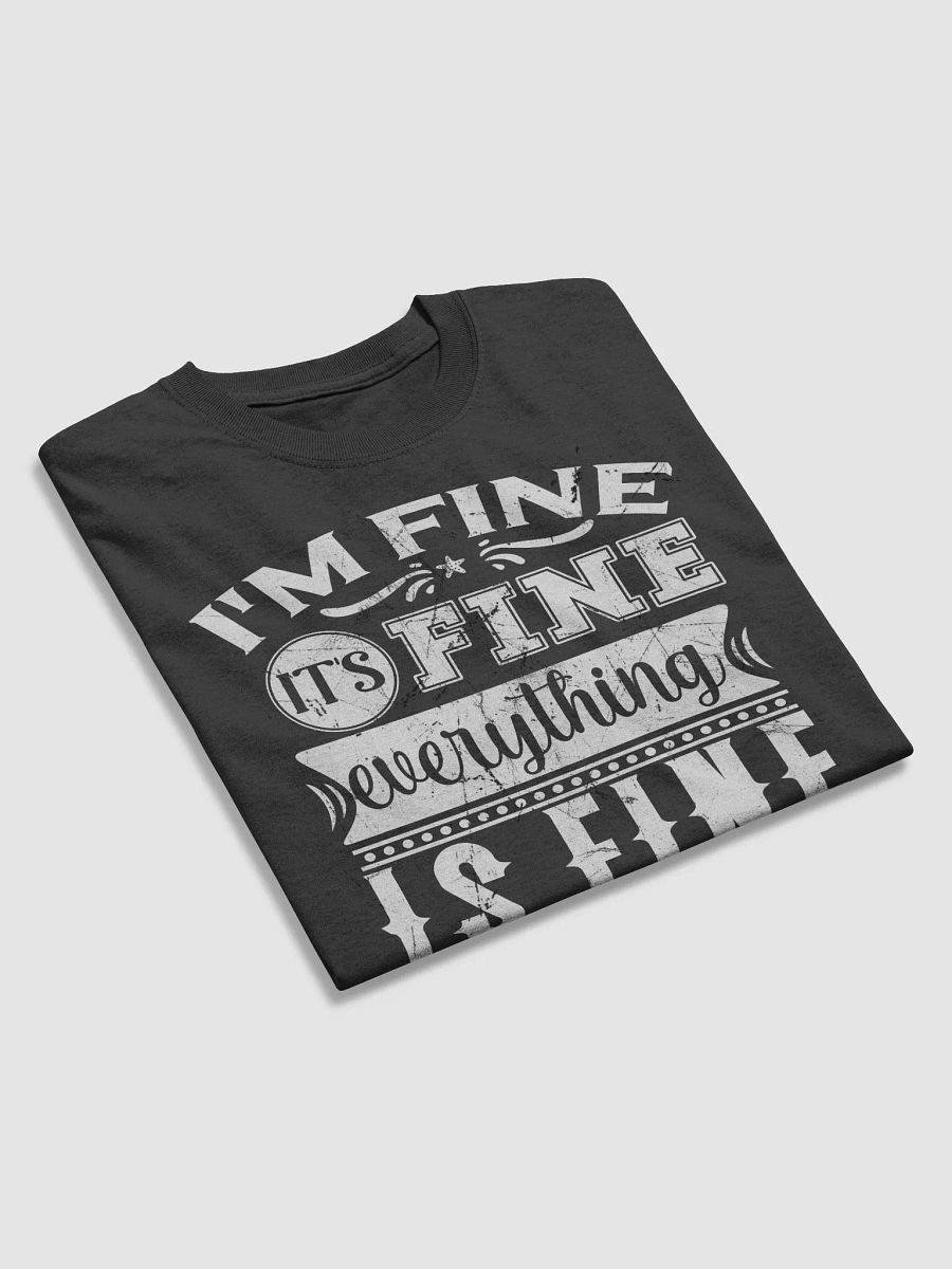 I'm Fine - White letter (2fer) product image (15)