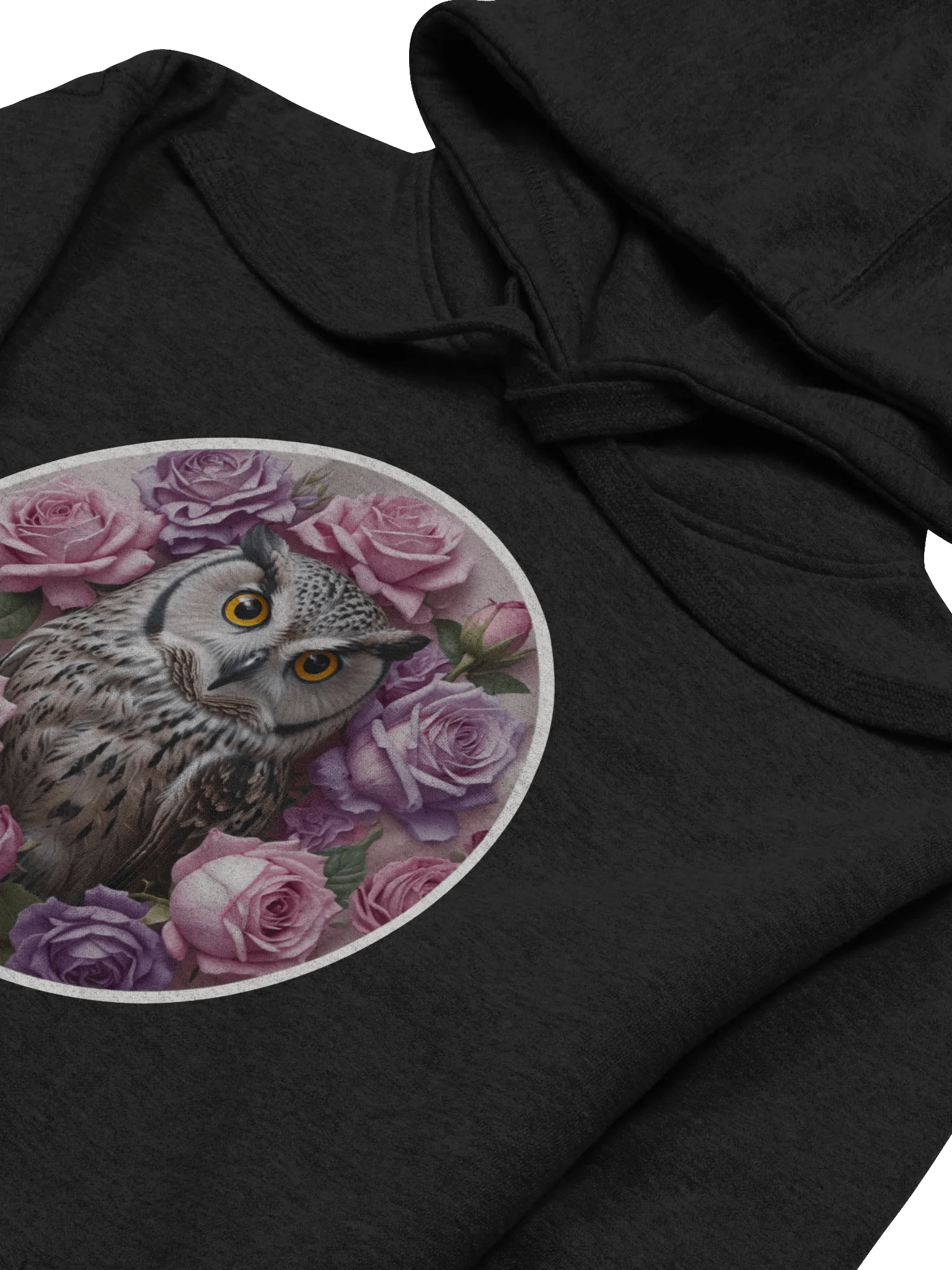 Owl and Roses Harmony Hoodie product image (17)