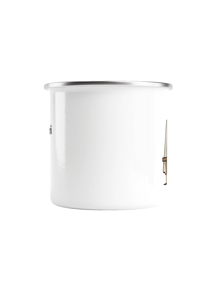 Ghosted Emails Enamel Mug product image (2)