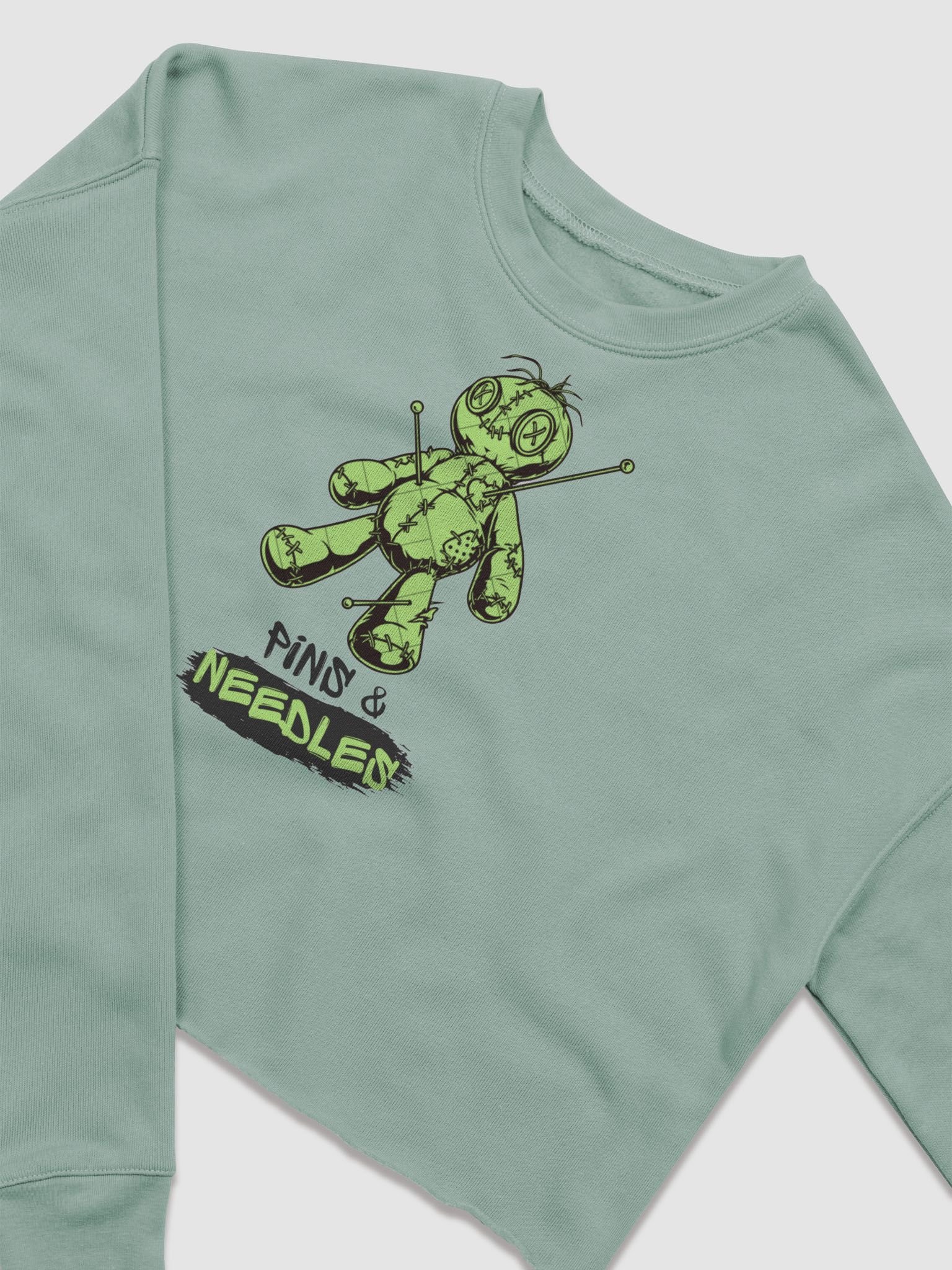 Pins & Needles Crop Long-Sleeve Top product image (5)
