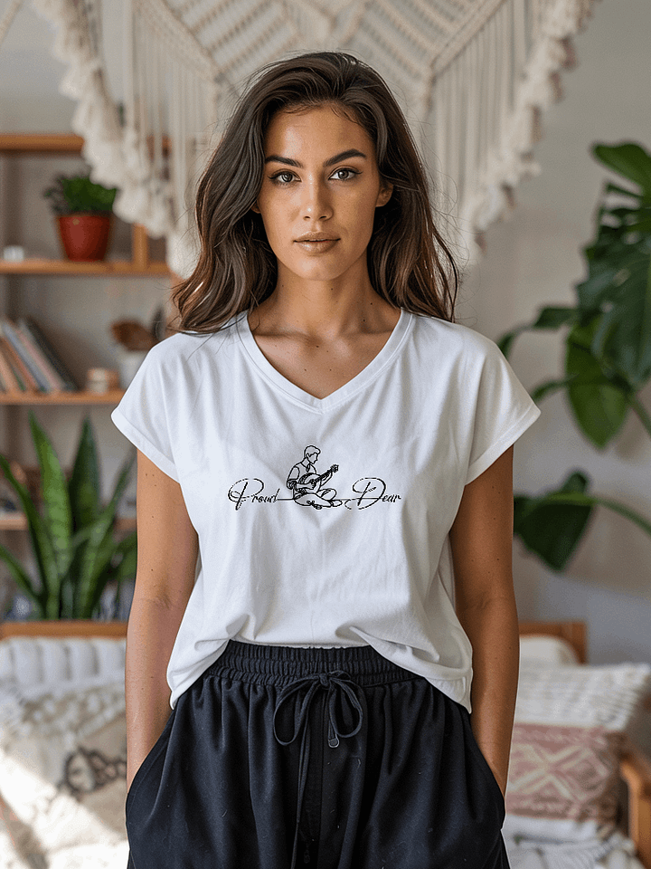 Singer From Kazakhstan Bella Canvas Unisex V-Neck product image (2)