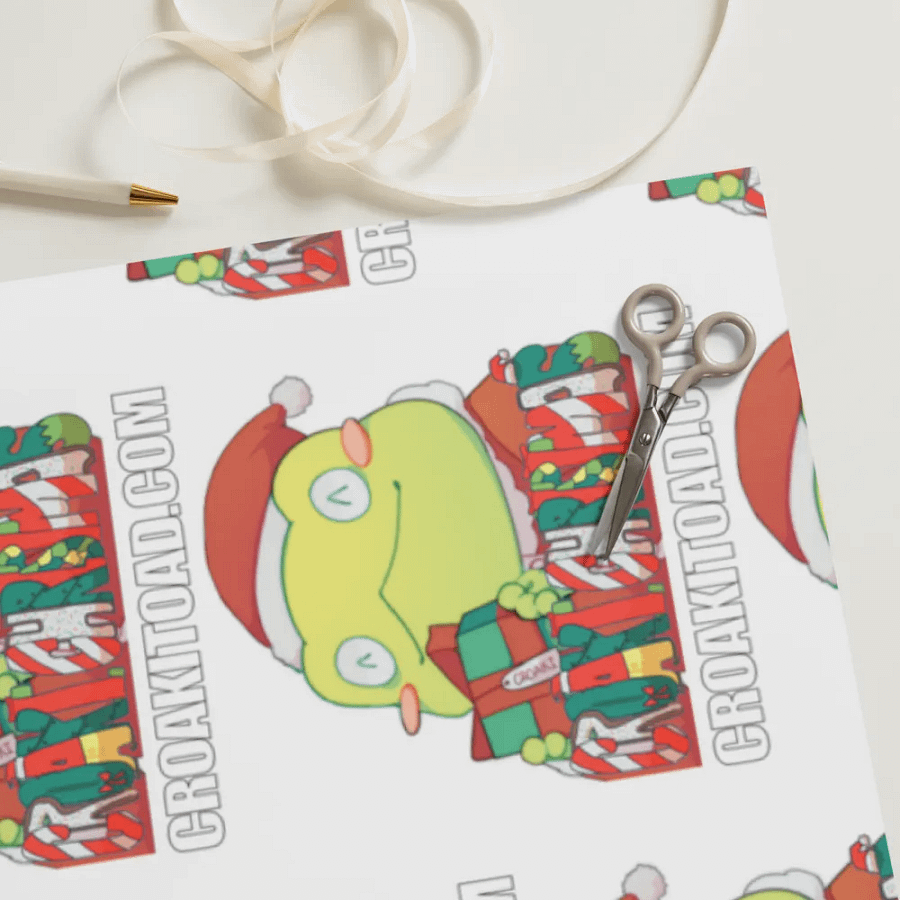 Croakitoad Wrapping Paper product image (11)