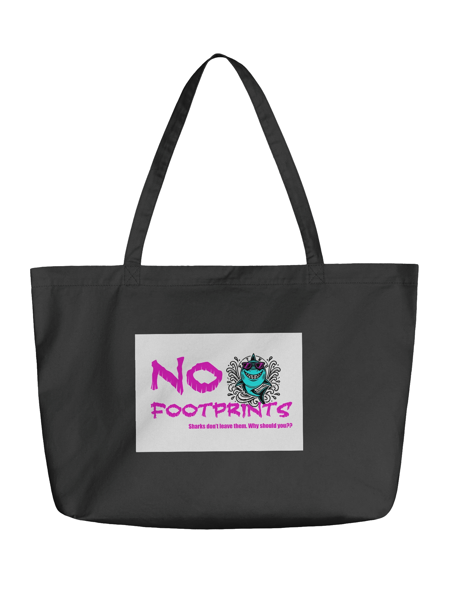 PTKU No Footprints Tote Bag product image (1)