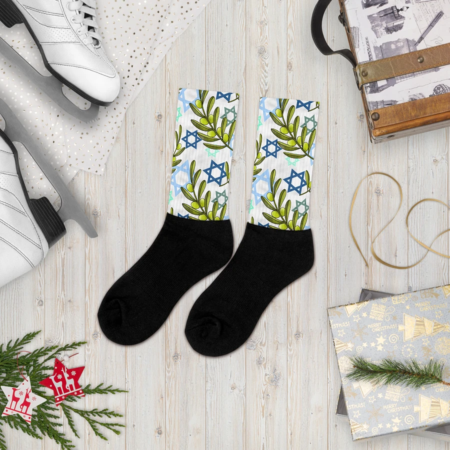 Olive Branch Jewish Socks product image (16)