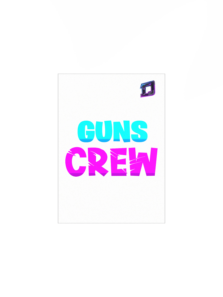 GunsCrew Matte Poster product image (2)