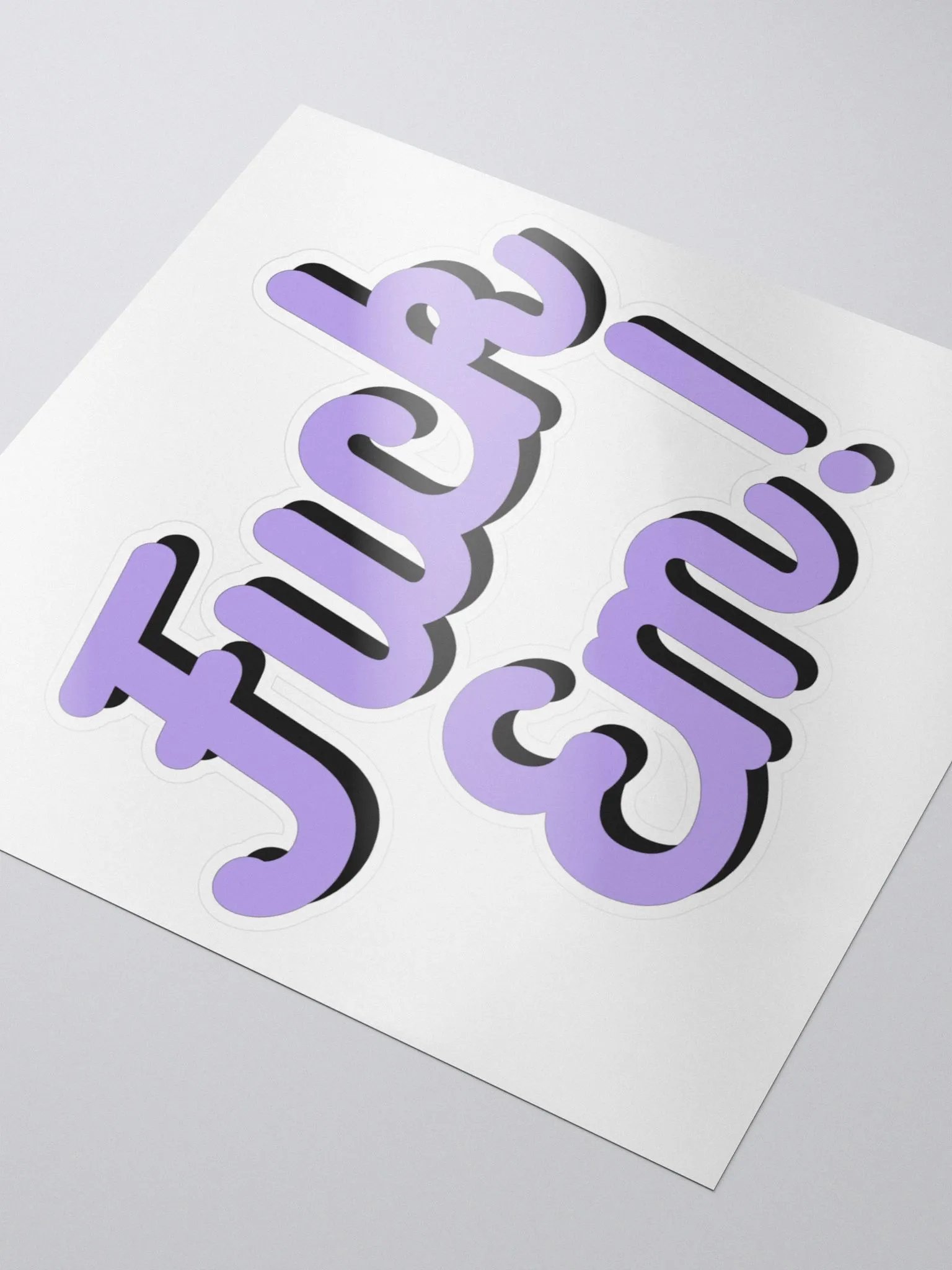 F em! Sticker product image (3)