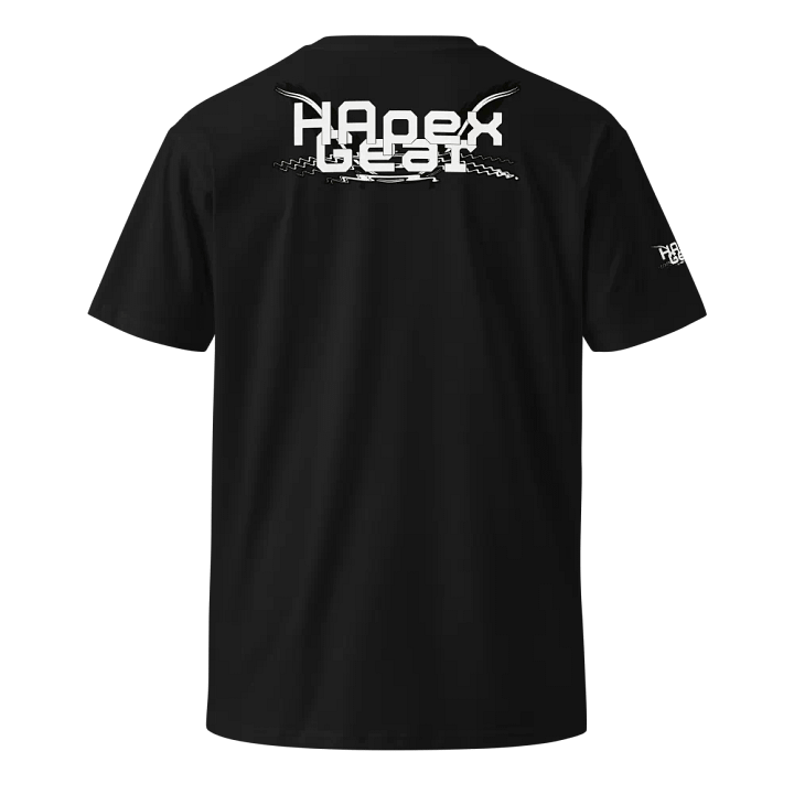 Unisex Premium T-Shirt - Print Embroidered - White HApex Gear White Logo product image (1)