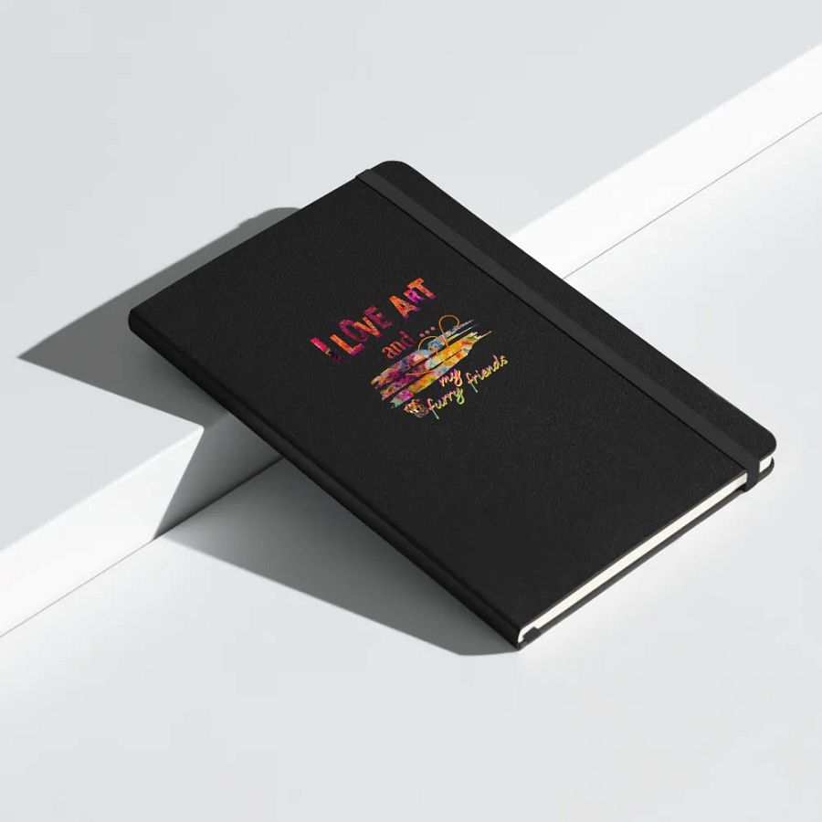 Artistic Hardcover Notebook for Pet Lovers art students moms daughters friends product image (9)