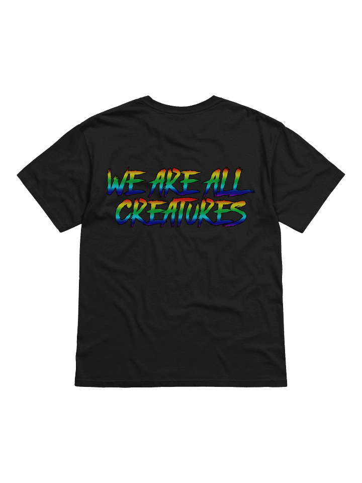 We Are All Creatures Rainbow Edition Shirt product image (4)