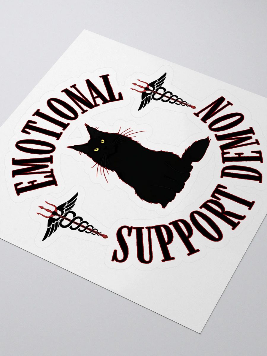 Support Demon 4" Sticker product image (3)