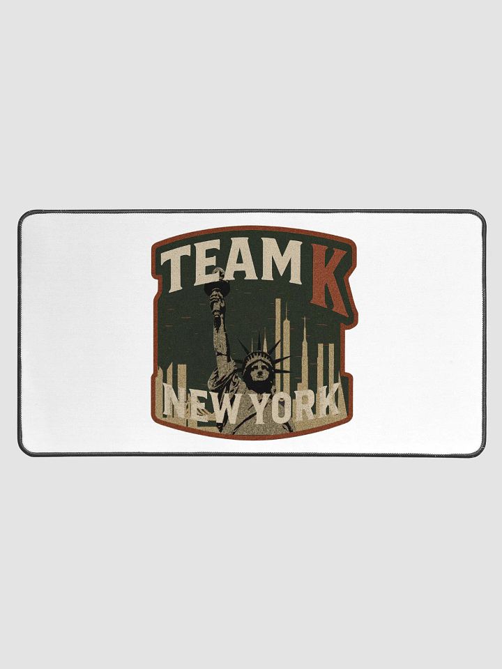 Team K New York Desk Mat 15.5" x 31.5" product image (1)