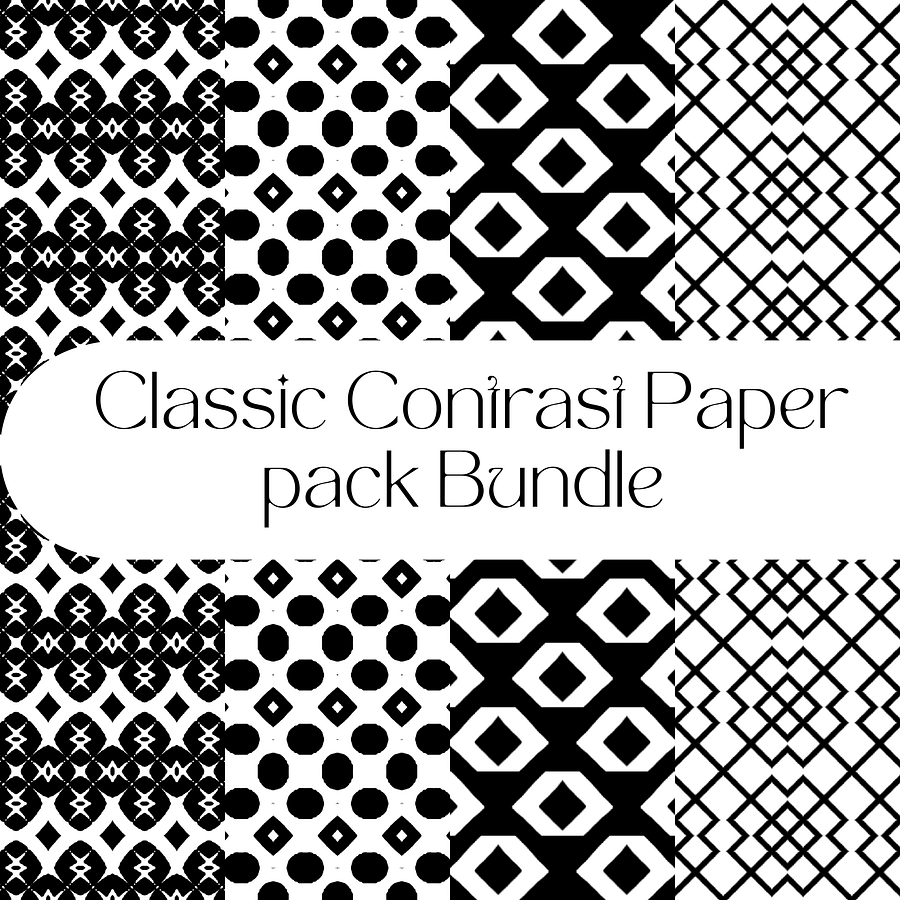 Classic Contrast Paper Pack Bundle product image (1)