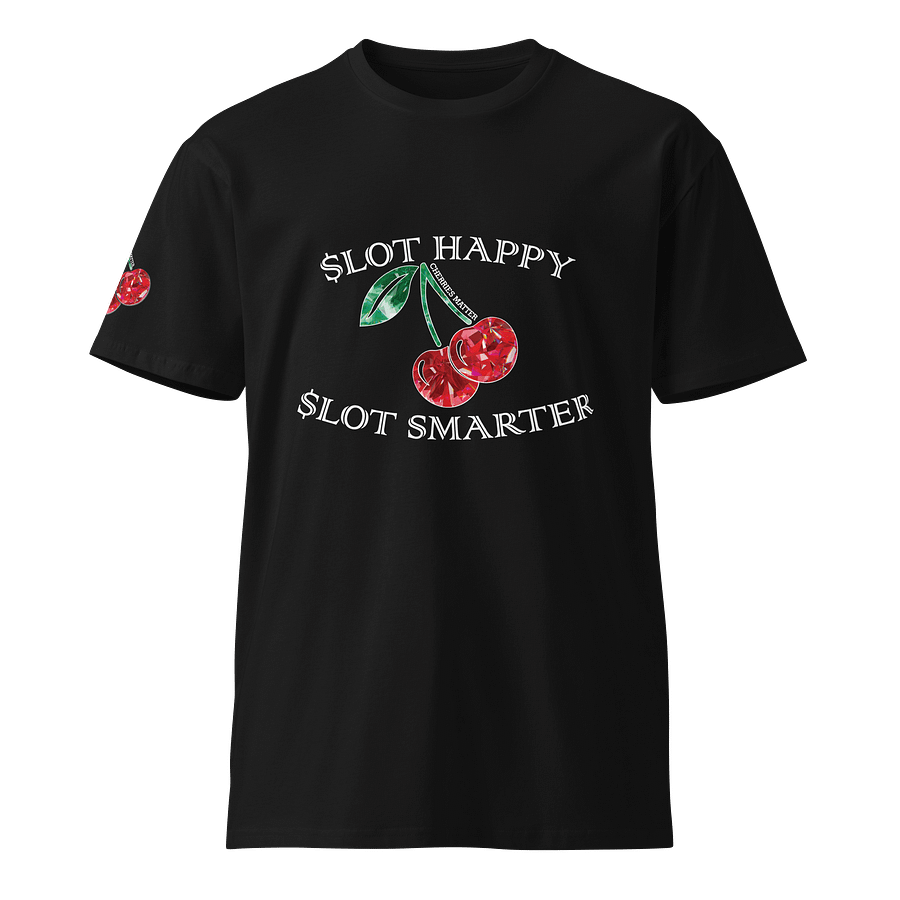 Slot Happy, Slot Smarter Cherries Matter Unisex T-Shirt product image (1)