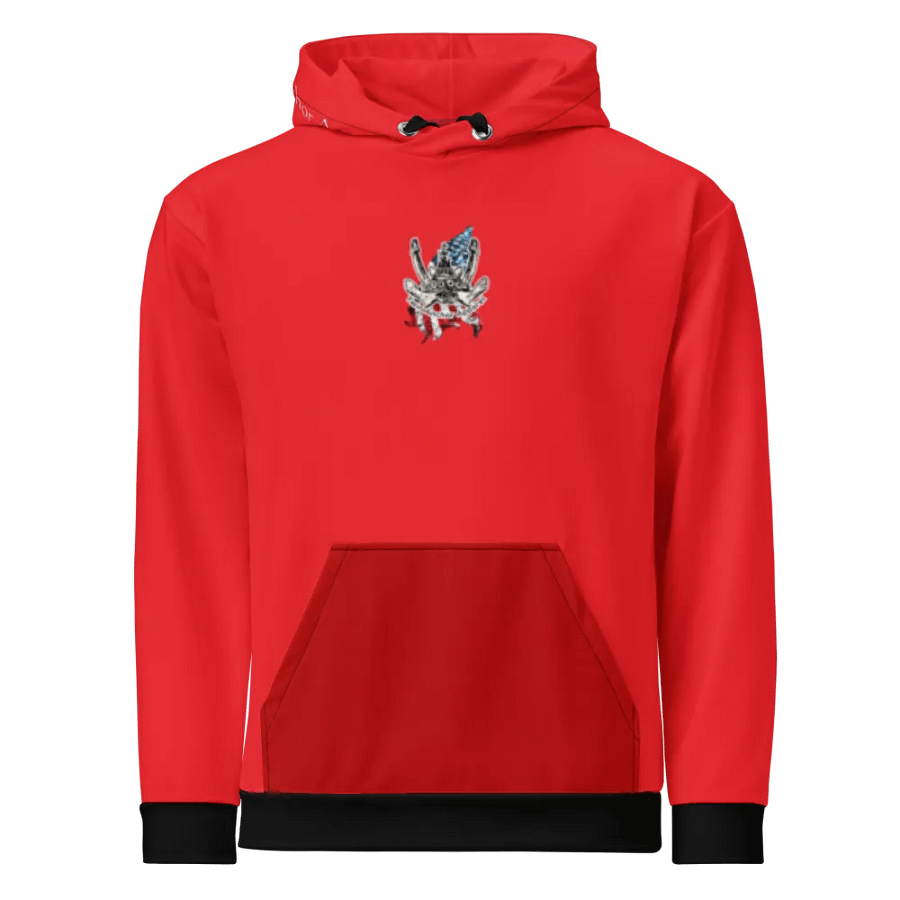 Red Pacific Titan & CE Flage Hoodie product image (10)