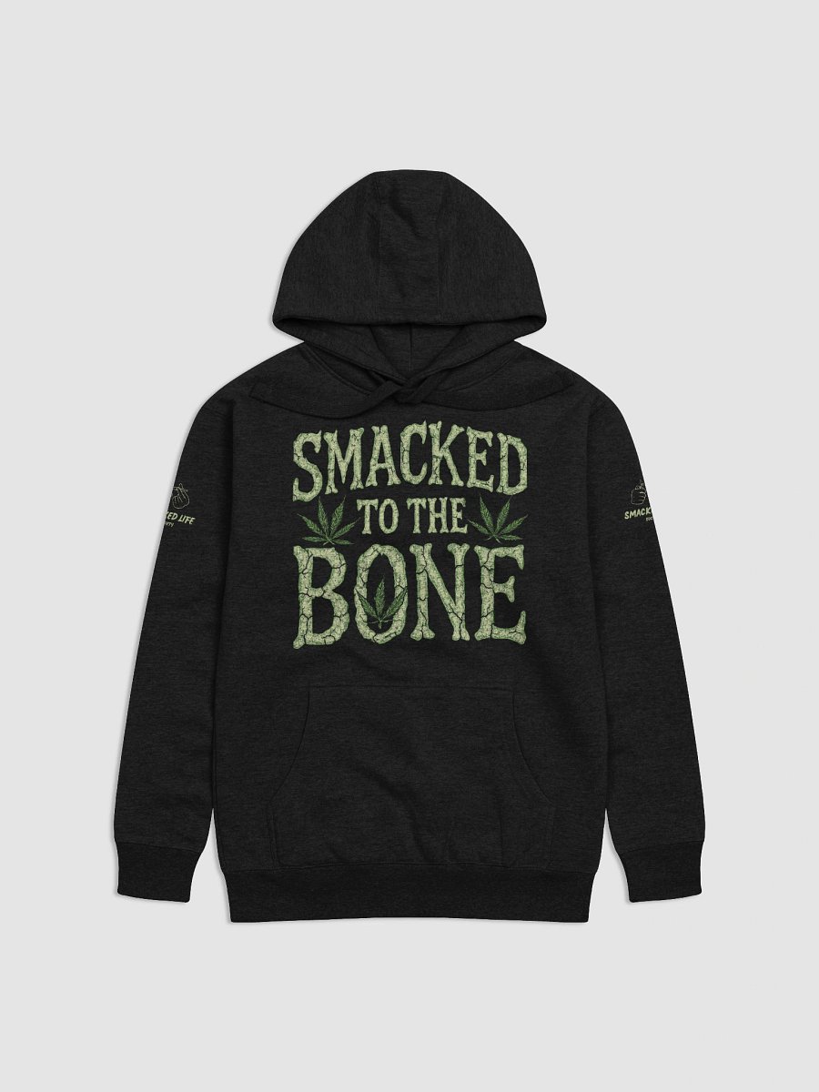 Smacked to the Bone – Halloween Stoner Skeleton Hoodie product image (4)