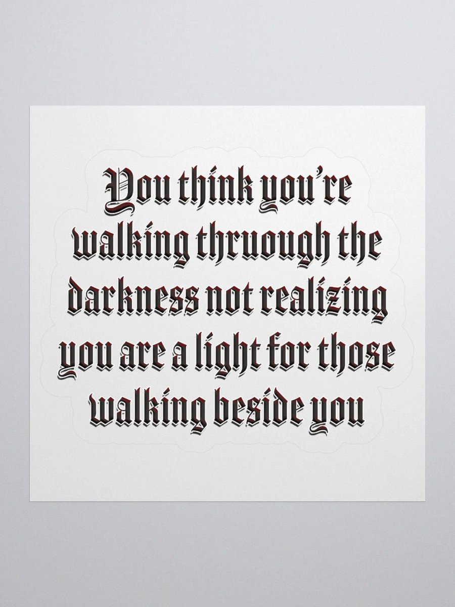 Positivity Darkness - Sticker product image (2)