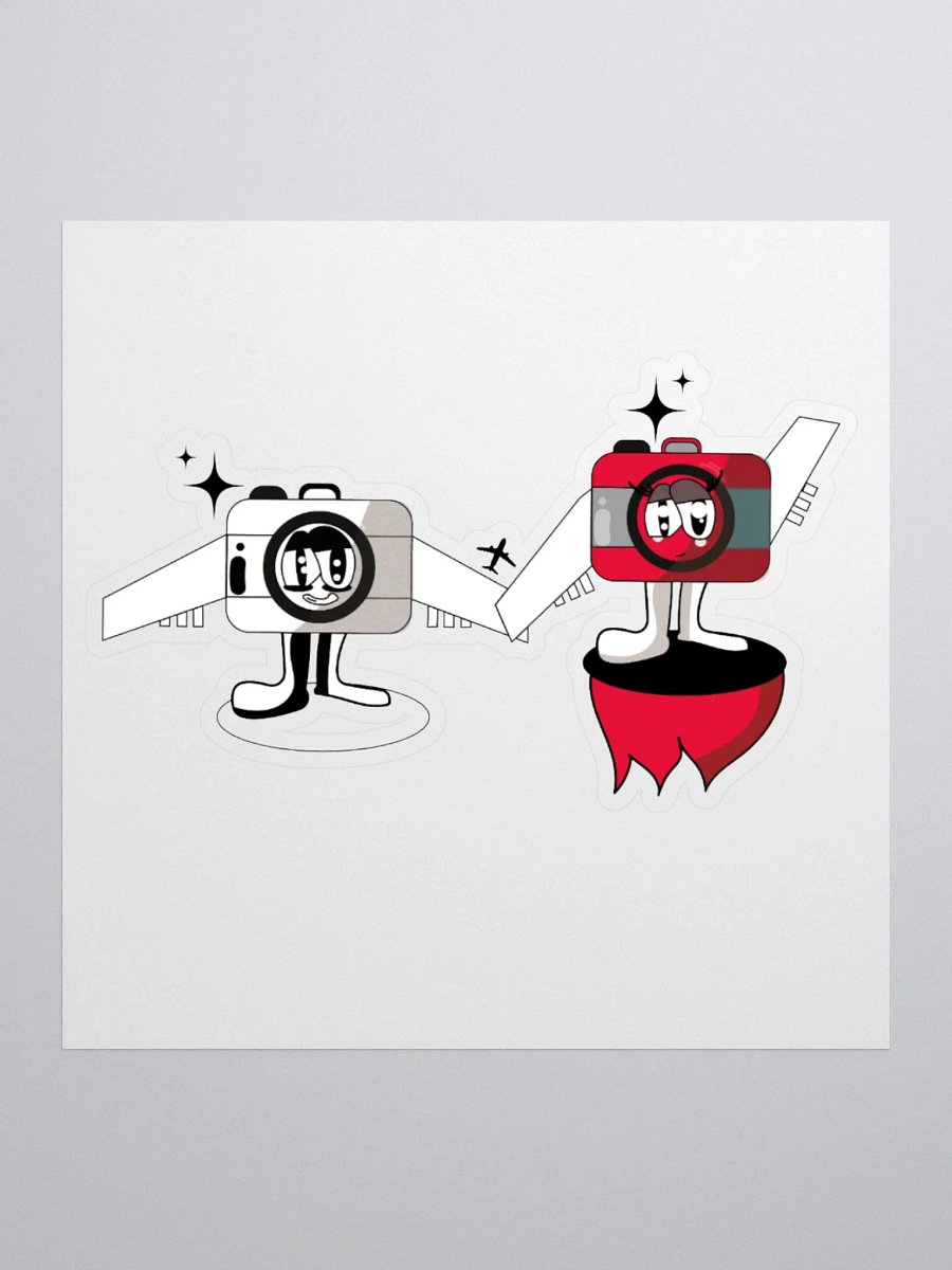 HD Melbourne Aviation: Double Mascot Sticker Sheet product image (2)