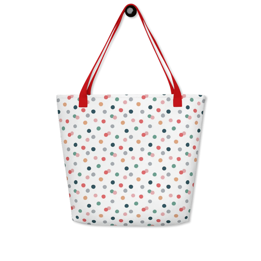 Christmas Polka Dot Tote product image (2)