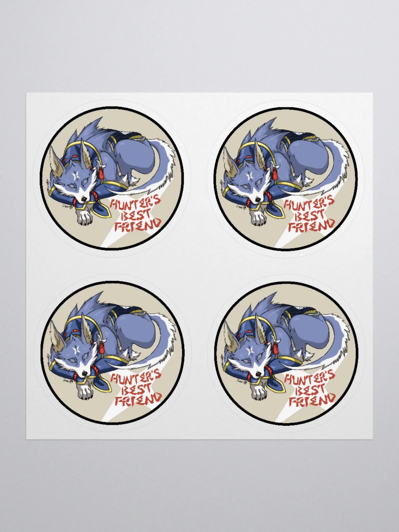 Palamute Sticker 4-Pack product image (1)