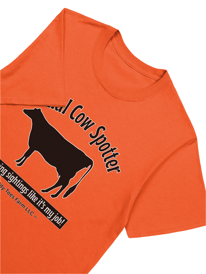 Official Cow Spotter Unisex T-Shirt (Adult) product image (2)