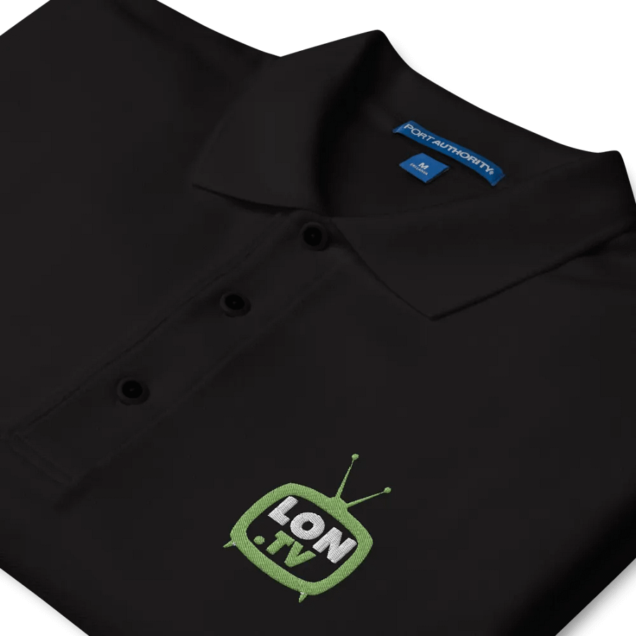 Lon.TV Official Polo - Black product image (11)
