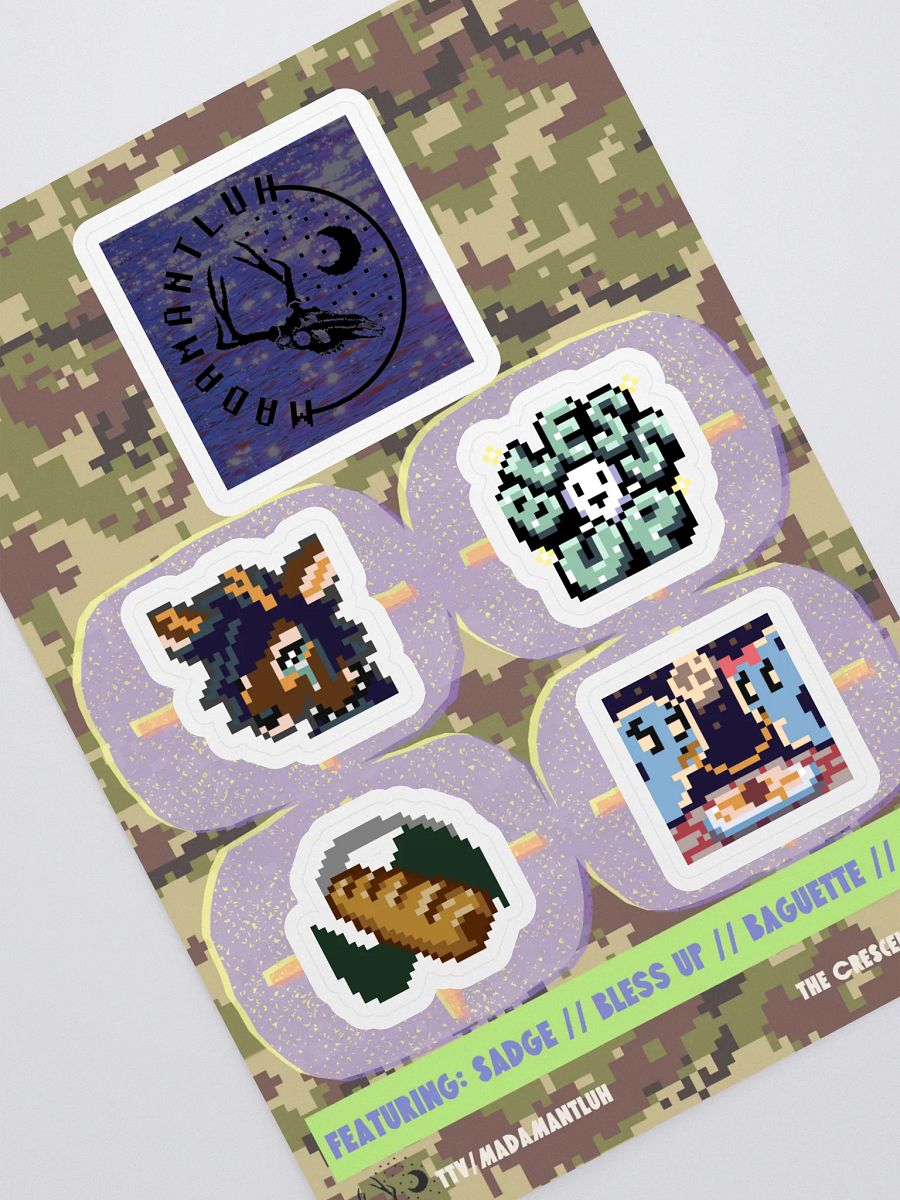 Emote Sticker Sheet 2.0 product image (2)
