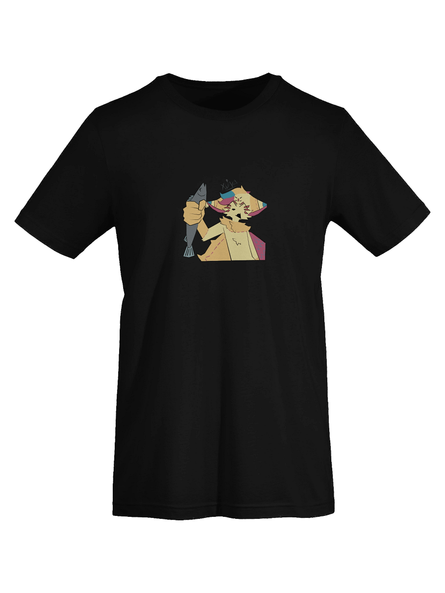 fortune holding a fish tee product image (68)
